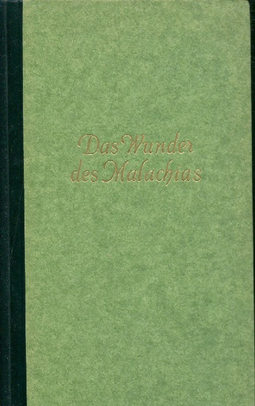 Livrenpoche : Das wunder des Malachias - Bruce Marshall - Livre