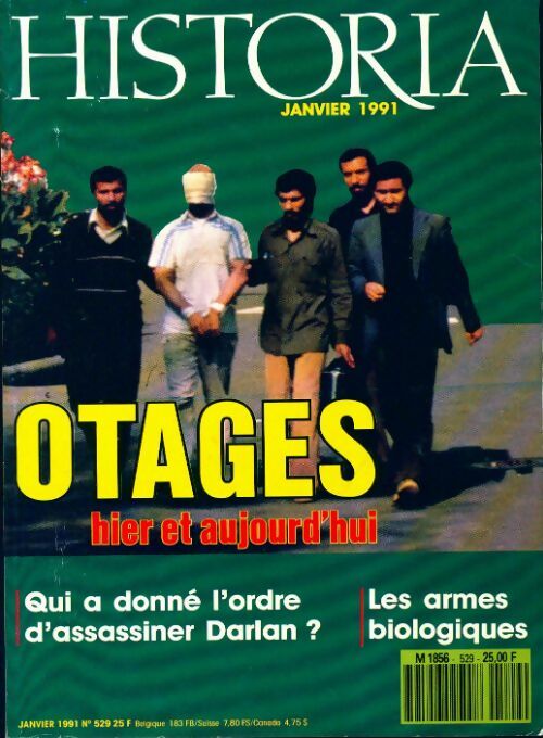 Livrenpoche : Historia n°529 : Otages - Collectif - Livre