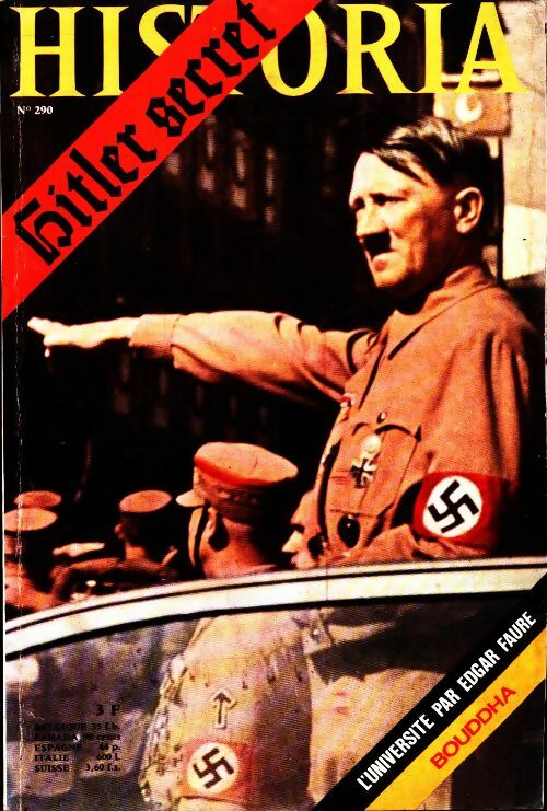 Livrenpoche : Historia n°290 : Hitler secret - Collectif - Livre