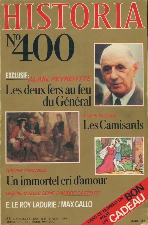 Livrenpoche : Historia n°400 : Les deux fers au feu du Général - Collectif - Livre