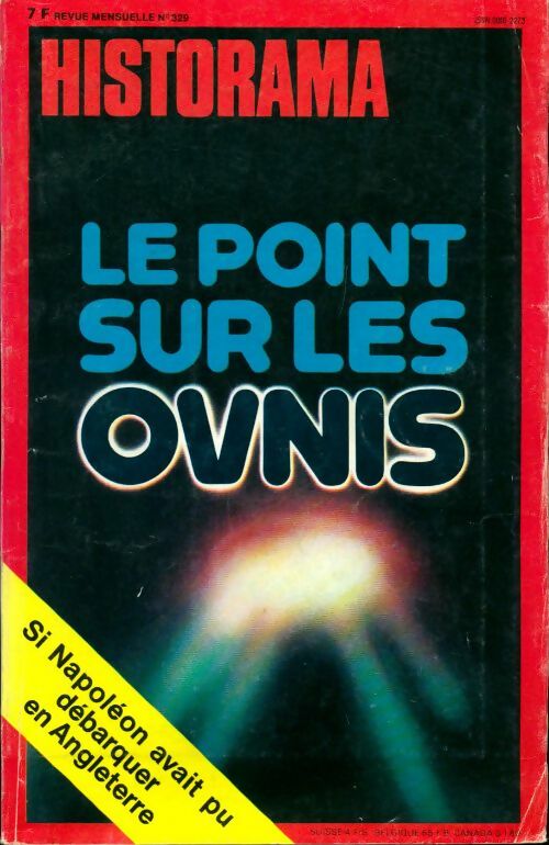 Livrenpoche : Historama n°329 : Le point sur les OVNIS - Collectif - Livre