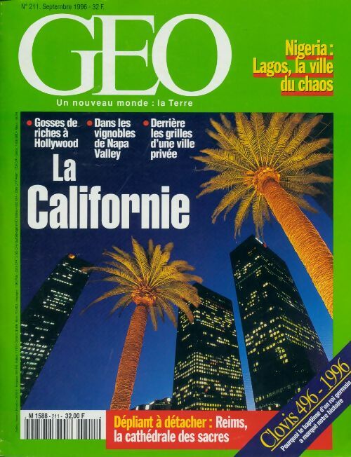 Livrenpoche : Géo n°211 : La Californie - Collectif - Livre