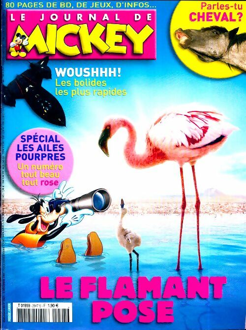 Livrenpoche : Le journal de Mickey n°2947 : Le flamant rose - Disney - Livre