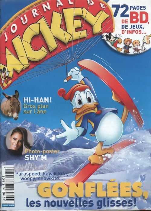 Livrenpoche : Le journal de Mickey n°2957 : Gonflée les nouvelles glisses ! - Disney - Livre