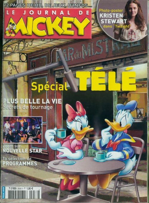 Le journal de Mickey n°2958 : Spécial télé - Disney -  Le journal de Mickey - Livre