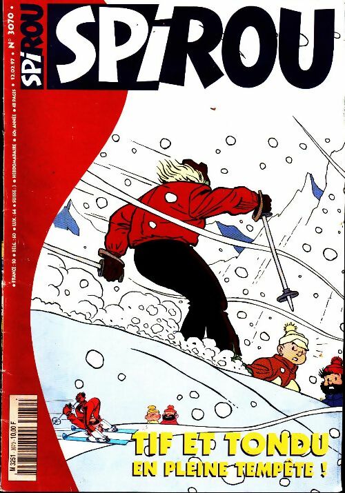 Livrenpoche : Spirou n°3070 : Tif et Tondu en pleine tempête - Collectif - Livre