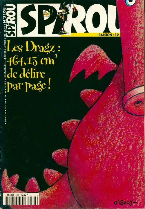 Spirou n°3108 : Les dragz - Collectif -  Spirou - Livre