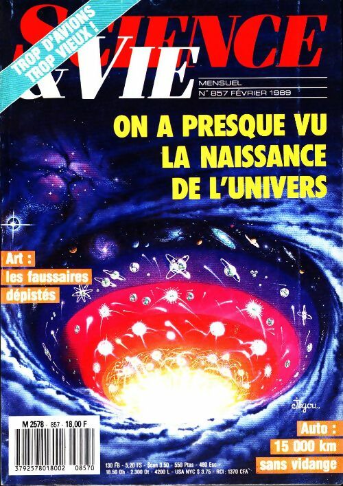 Livrenpoche : Science & vie n°857 : On a presque vu la naissance de l'univers - Collectif - Livre