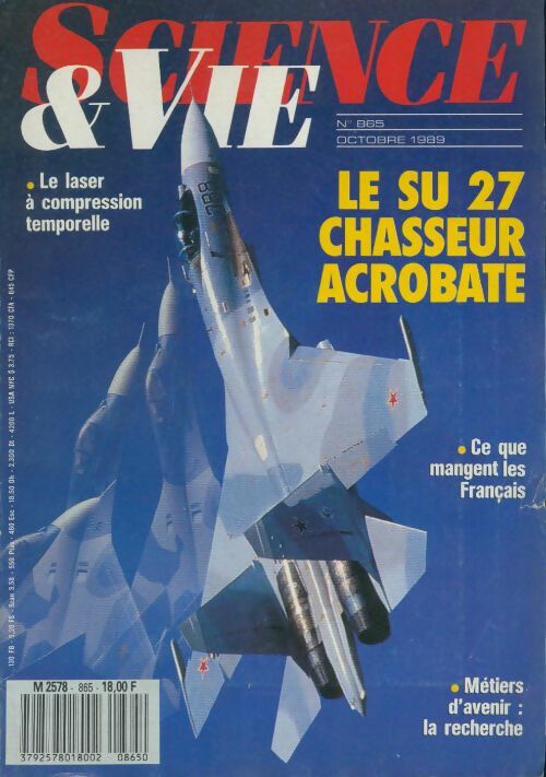 Livrenpoche : Science & vie n°865 : Le SU27 chasseur acrobate - Collectif - Livre