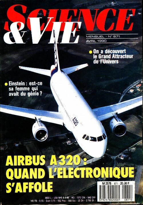 Science & vie n°871 : Airbus A320 - Collectif -  Science & vie - Livre