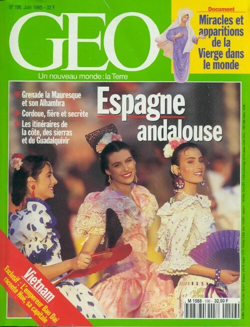 Livrenpoche : Géo n°196 : Espagne andalouse - Collectif - Livre