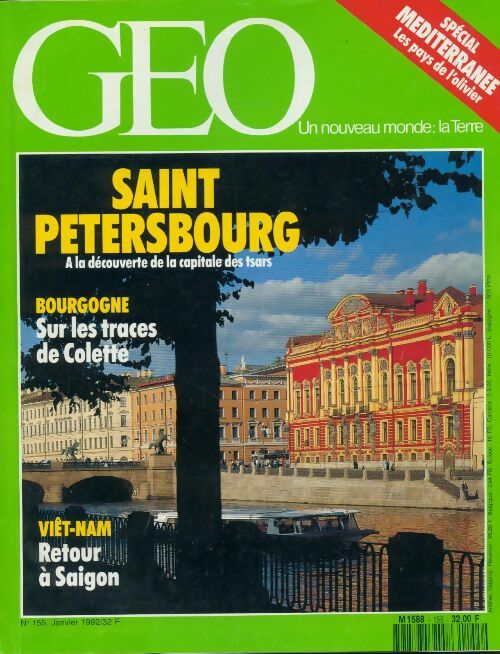 Livrenpoche : Géo n°155 : Saint Pétersbourg - Collectif - Livre