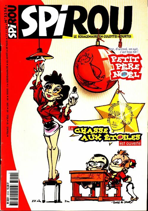 Livrenpoche : Spirou n°3214 : La chasse aux étoiles - Collectif - Livre