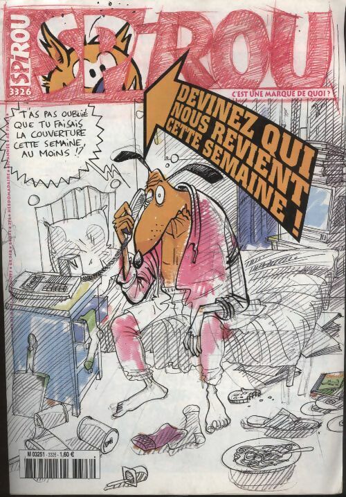 Livrenpoche : Spirou n°3326 : Devinez qui nous revient cette semaine ! - Collectif - Livre