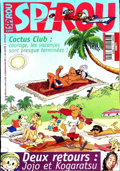 Livrenpoche : Spirou n°3359 : Cactus club - Collectif - Livre