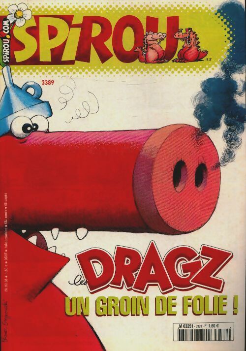 Livrenpoche : Spirou n°3389 : Les Dragz - Collectif - Livre