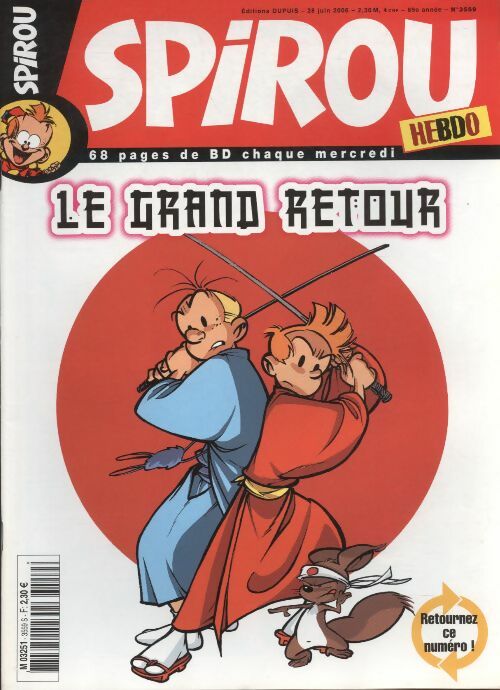 Livrenpoche : Spirou n°3559 : - Collectif - Livre
