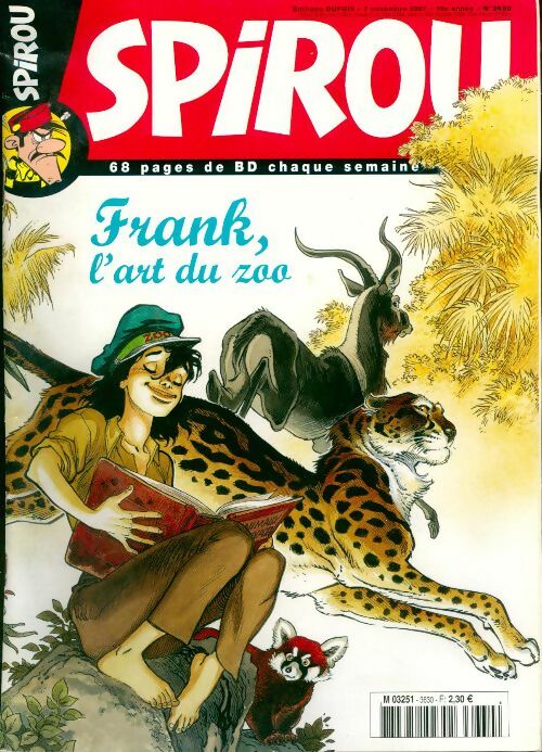 Livrenpoche : Spirou n°3630 : Franck, l'art du zoo - Collectif - Livre