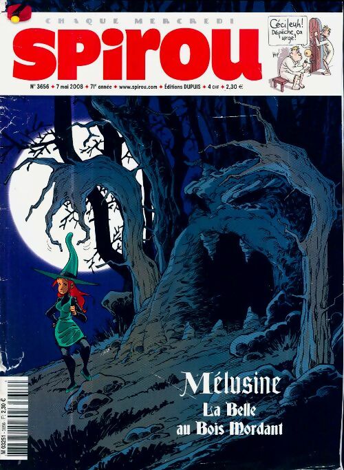 Livrenpoche : Spirou n°3656 : Mélusine la belle au bois dormant - Collectif - Livre