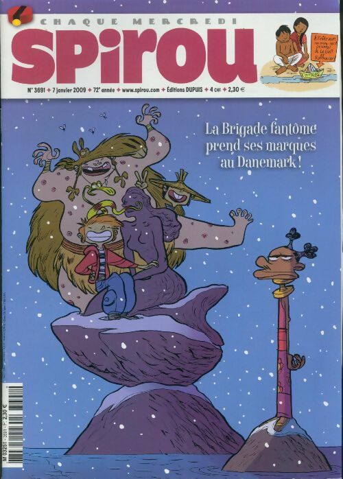 Livrenpoche : Spirou n°3691 : La brigade fantôme prend ses marques au Danemark - Collectif - Livre