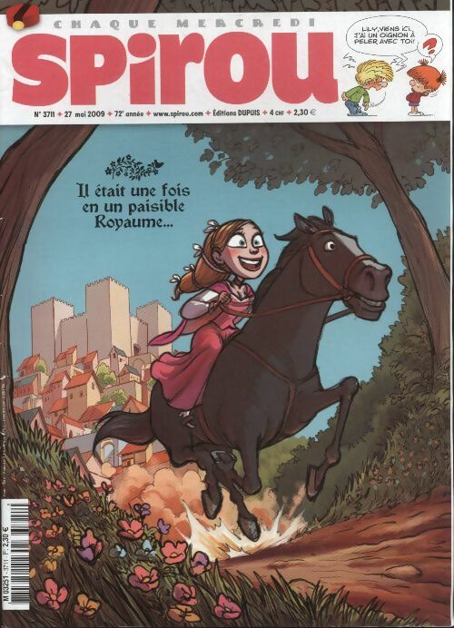 Livrenpoche : Spirou n°3711 : Il était une fois en un paisible Royaume ... - Collectif - Livre