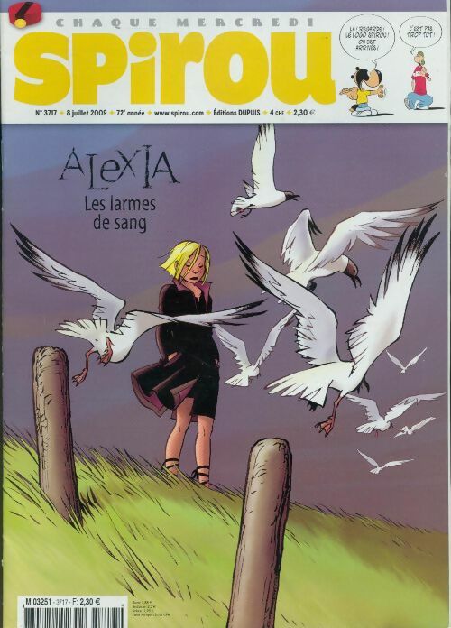 Livrenpoche : Spirou n°3717 : Alexia, les larmes de sang - Collectif - Livre