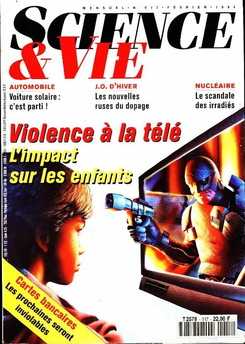 Livrenpoche : Science & vie n°917 : Violence à la télé - Collectif - Livre