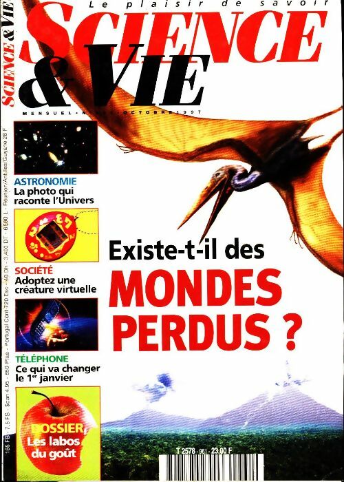Livrenpoche : Science & vie n°961 : Existe-t-il des mondes perdus ? - Collectif - Livre