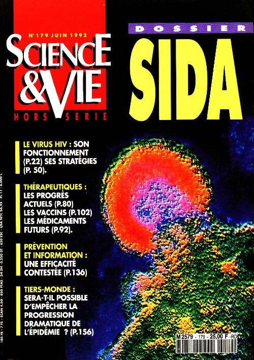 Livrenpoche : Science & vie Hors-série n°179 : Dossier SIDA - Collectif - Livre