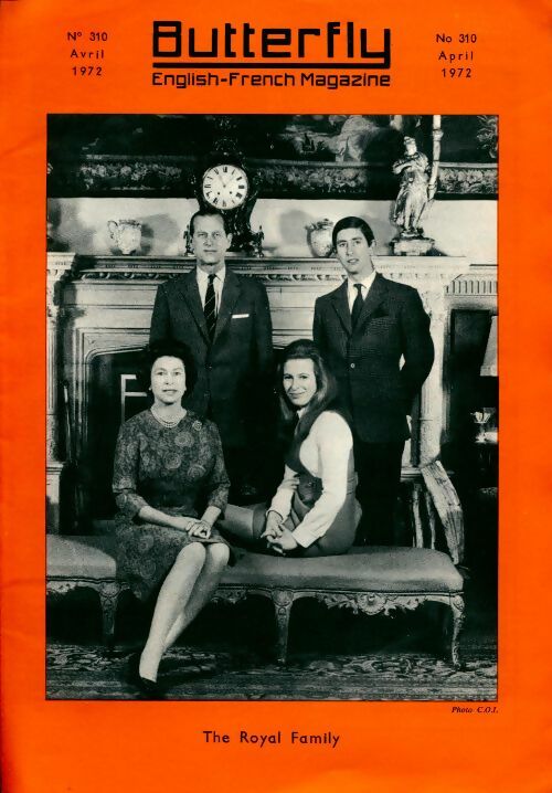 Livrenpoche : Butterfly n°310 : The Royal family - Collectif - Livre