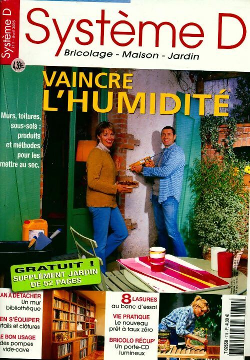 Livrenpoche : Système D n°711 : Vaince l'humidité - Collectif - Livre
