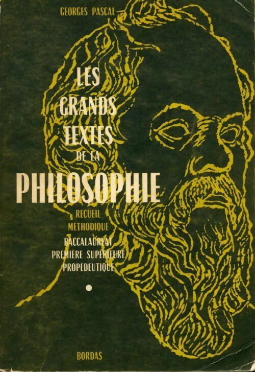 Livrenpoche : Les grands textes de la philosophie - Pascal, Georges Pascal - Livre