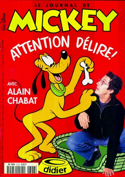Livrenpoche : Le journal de Mickey n°2328 : Attention Délire ! - Disney - Livre