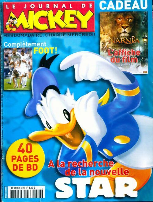 Livrenpoche : Le journal de Mickey n°2818 : A la recherche de la nouvelle star - Disney - Livre