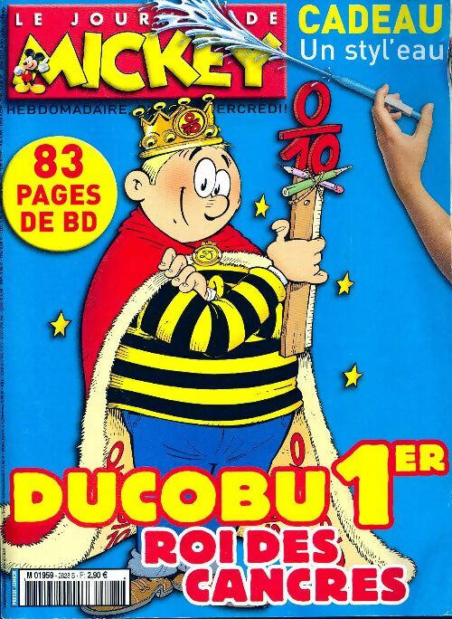Livrenpoche : Le journal de Mickey n°2828-2829 : Ducobu Ier - Disney - Livre