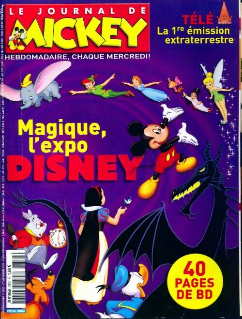 Livrenpoche : Le journal de Mickey n°2832 : Magique, l'expo Disney - Disney - Livre