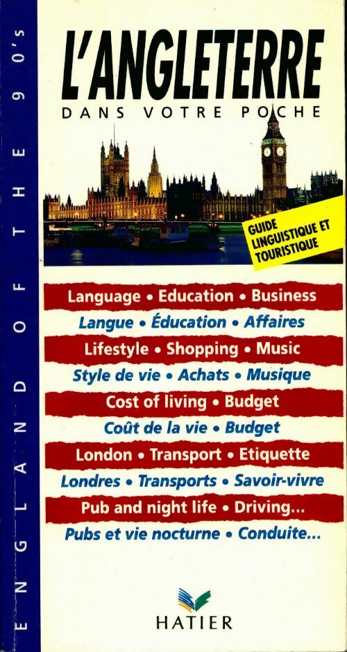 Livrenpoche : L'Angleterre dans votre poche - Gilbert Quénelle, J. Tournaire - Livre