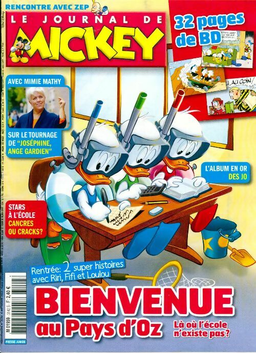 Livrenpoche : Le journal de Mickey n°3142 : Bienvenue au pays d'Oz - Disney - Livre