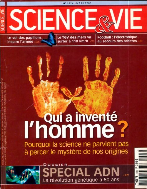 Livrenpoche : Science & vie n°1026 : Qui a inventé l'homme ? - Collectif - Livre
