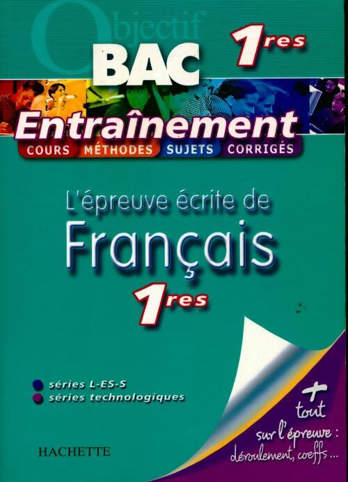 Livrenpoche : L'épreuve écrite de Français 1ères - Brigitte Réauté - Livre