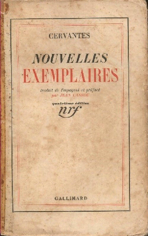 Livrenpoche : Nouvelles exemplaires - Miguel De Cervantès - Livre