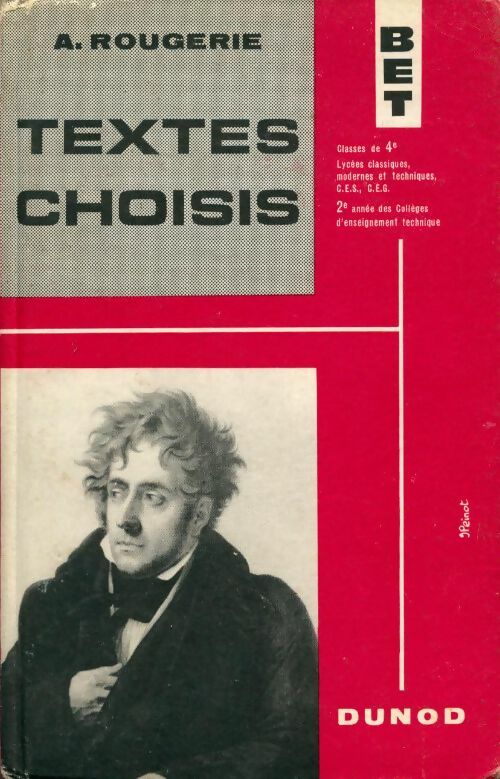 Livrenpoche : Textes choisis 4e - André Rougerie - Livre