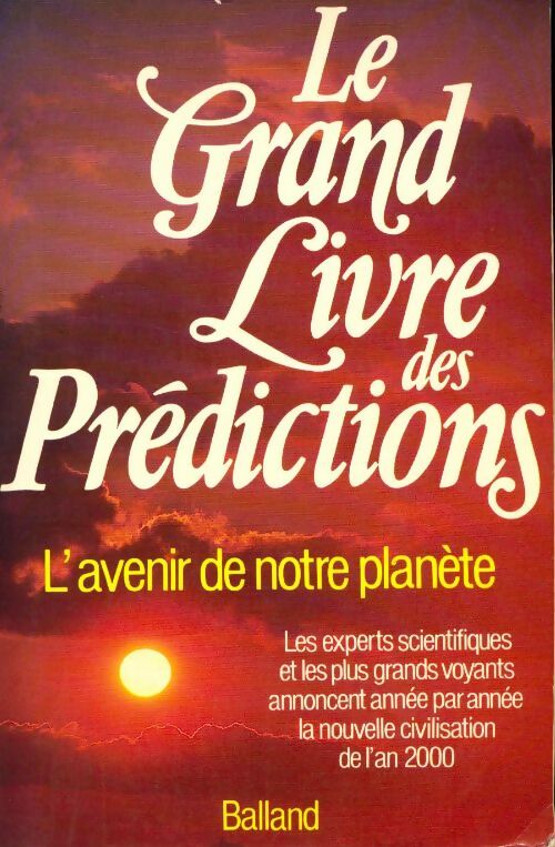 Livrenpoche : Le grand livre des prédictions - Collectif - Livre