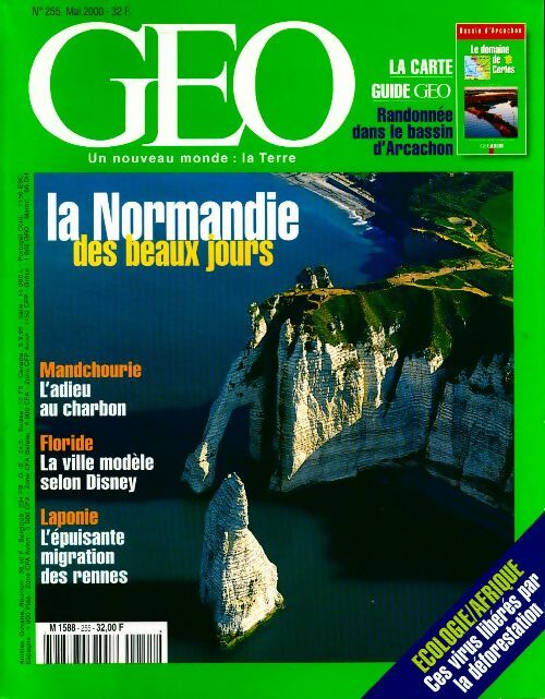 Livrenpoche : Géo n°255 : La Normandie des beaux jours - Collectif - Livre