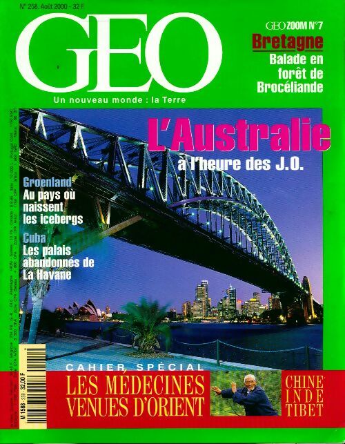 Livrenpoche : Géo n°258 : L'Australie à l'heure des J.O. - Collectif - Livre