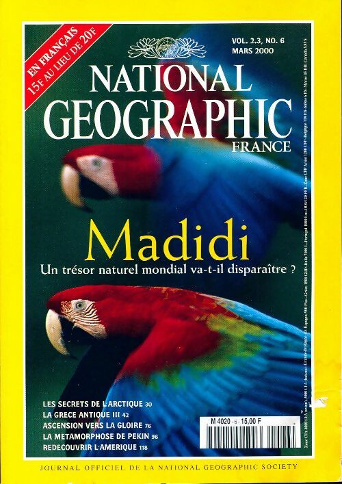 Livrenpoche : National Geographic n°6 : Madidi - Collectif - Livre
