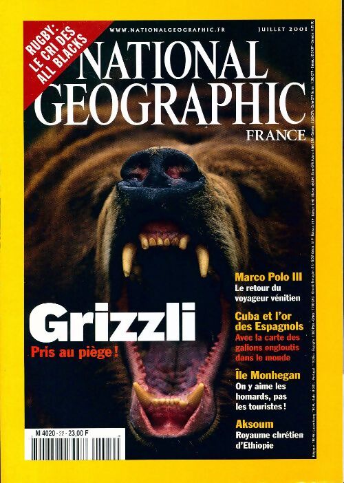 Livrenpoche : National Geographic n°22 : Grizzli - Collectif - Livre
