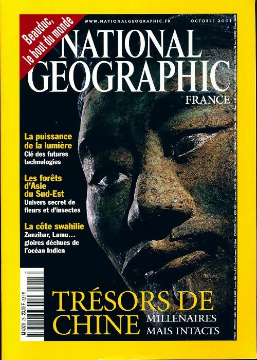 Livrenpoche : National Geographic n°25 : Trésors de Chine - Collectif - Livre