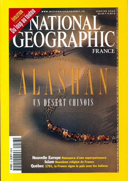 Livrenpoche : National Geographic n°28 : Alashan, un désert chinois - Collectif - Livre