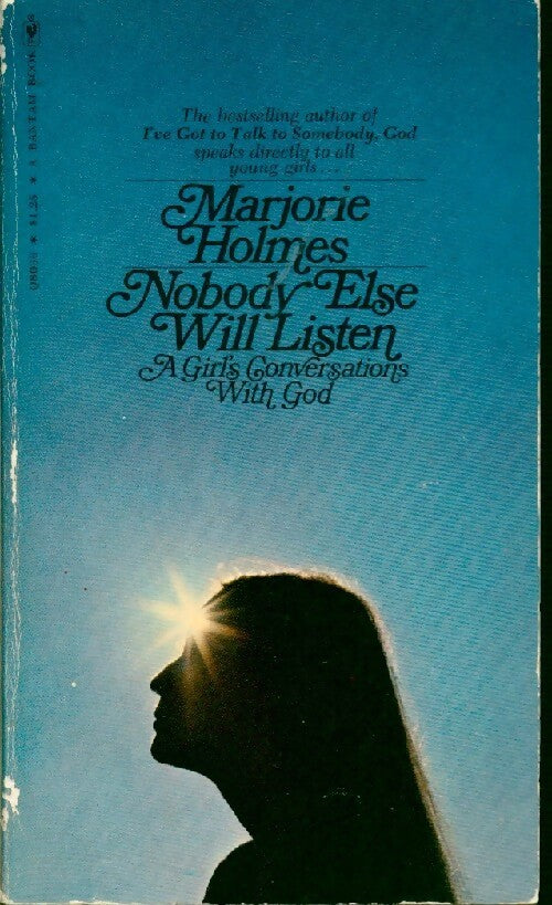 Livrenpoche : Nobody else will listen - Marjorie Holmes - Livre